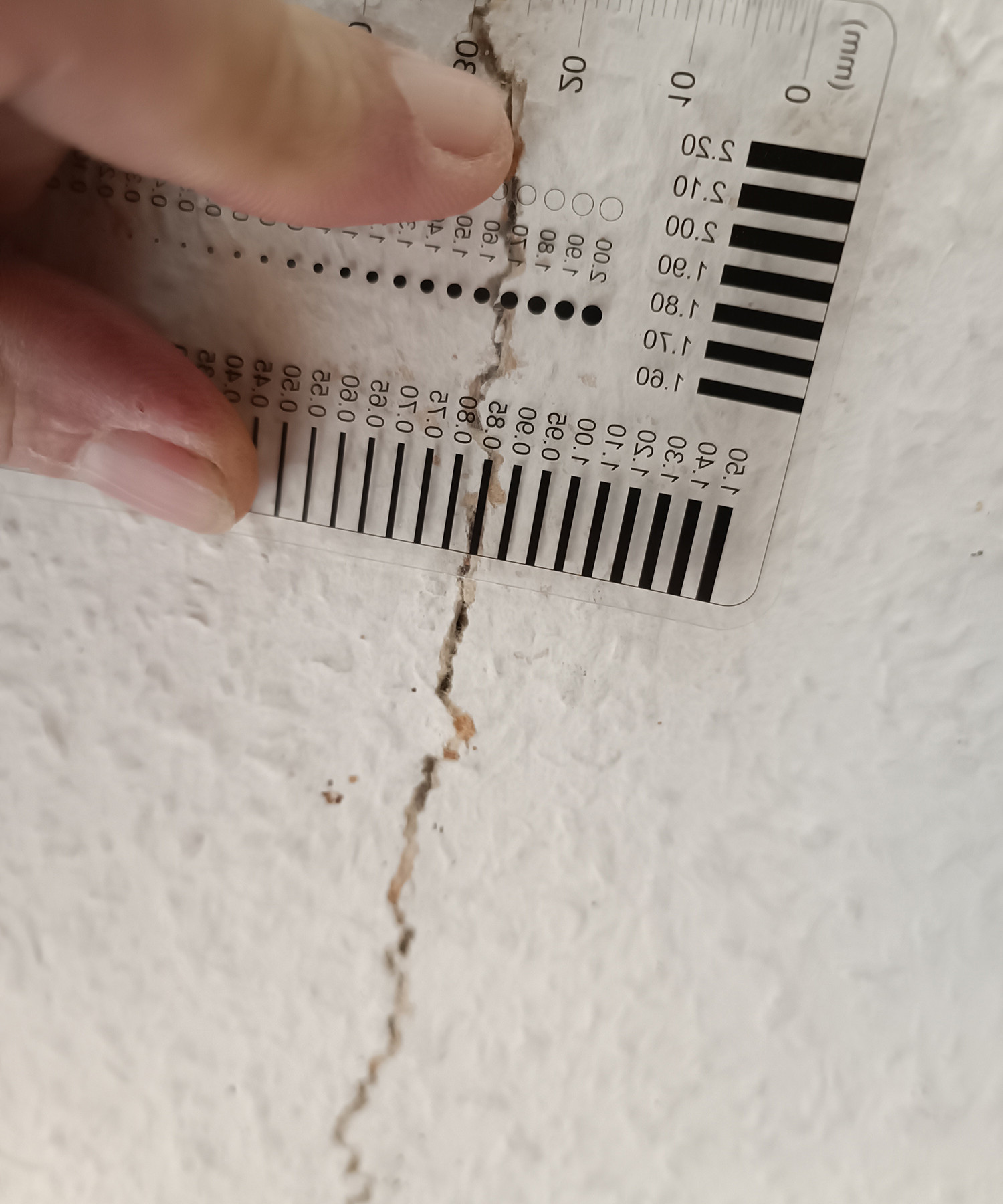 Vous avez des fissures ?